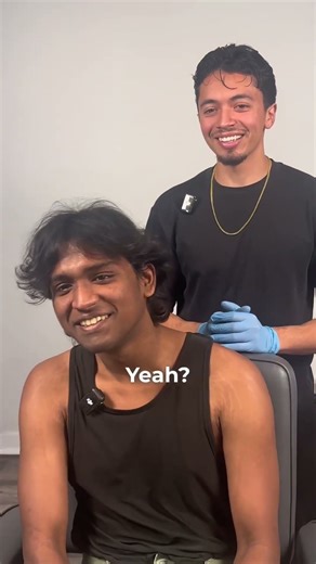 Low Taper With Curls 🔥 #labarber