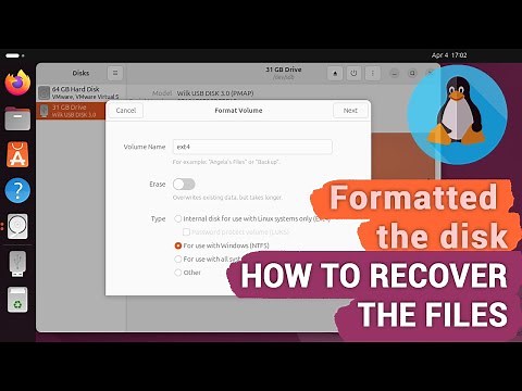 How to Recover Data in Linux After Formatting a Hard Disk or USB Stick