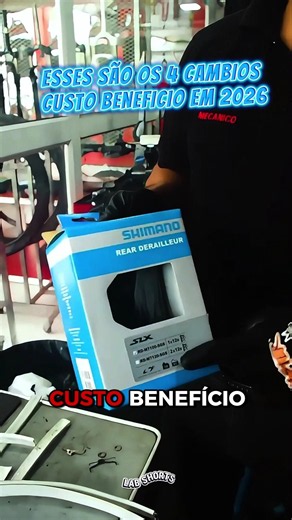 Os melhores Câmbios Custo Beneficio para mtb 2026 #shorts