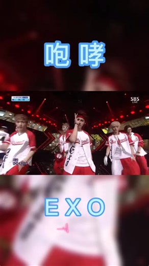 EXO咆哮12人现场斗舞版