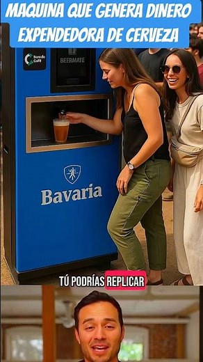 🍺 Máquina expendedora de cerveza Una idea de negocio que imprime dinero…