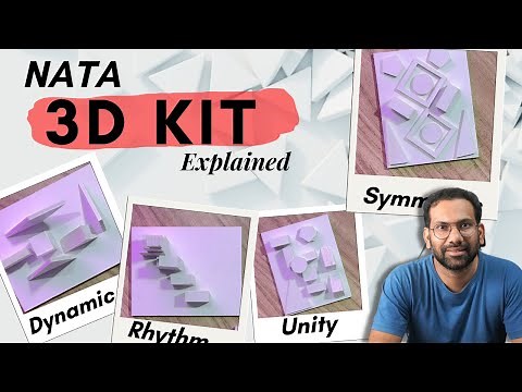 3d KIT Explained for NATA | Drawing Preparation | ArchGenesis