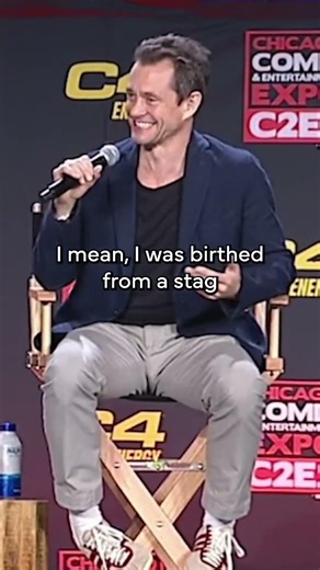 All in a days work on Hannibal for Hugh Dancy #hannibal #c2e2 #hughdancy