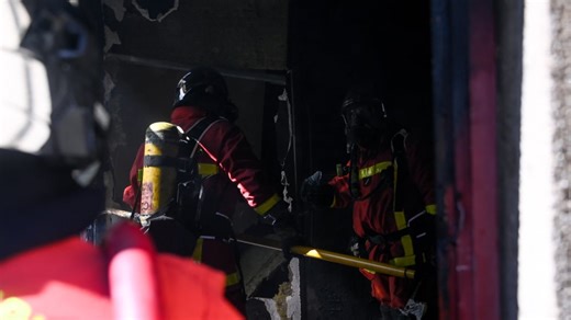 Un appartement détruit par les flammes cette nuit dans le centre-ville d'Avignon