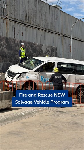 Firefighter car crash rescue training | Allianz Australia x Fire and Rescue New South Wales