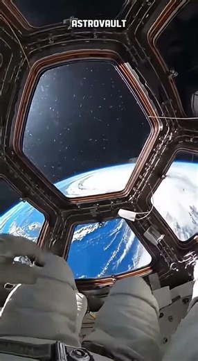 Astronaut POV: I Tried to Jump in Zero Gravity (ISS Cupola + Lightning Storms)