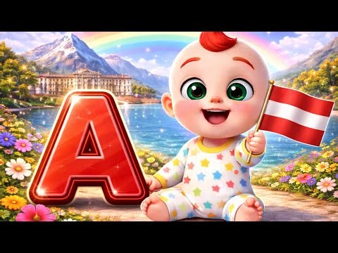 ABC Phonics Songs For Children | Countries Names | Magic Rainbow Kids