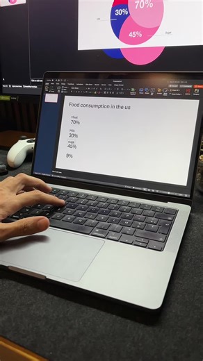 This tutorial git me thinking 🤔. #presentation #powerpoint #graphicdesignideas #datavisualization