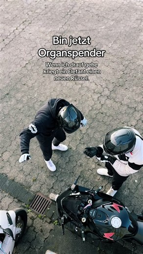 Biker Humor: Organspende und Elefantenwitze