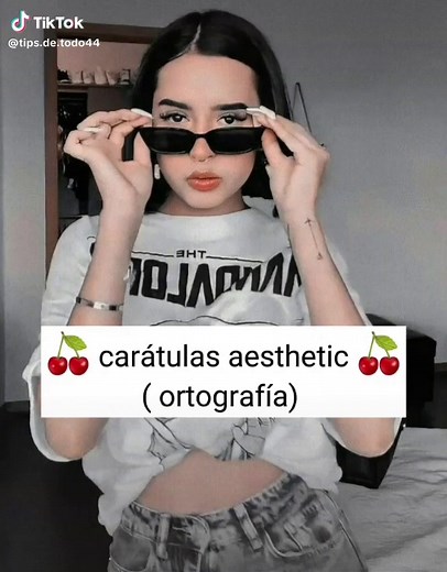 Carátulas Aesthetic: Ideas creativas para ortografía y caligrafía