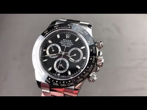 Rolex Cosmograph Daytona Steel Ceramic 116500LN Rolex Watch Review
