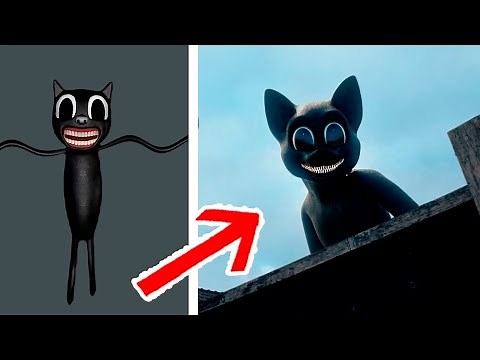 CARTON CAT CAPTURED ON CAMERA