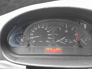 BMW e46 - speedometer problem