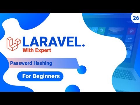 26. Password Hashing. #Laravel #WebSecurity #PasswordHashing #DataProtection