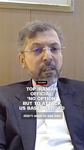 In an exclusive CNN interview, Iranian Deputy Foreign Minister Saeed Khatibzadeh said President Trump crossed a "very dangerous red line" after US-Israeli attacks killed the country's supreme leader, Ayatollah Ali Khamenei. https://cnn.it/4so451H | CNN