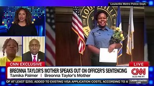 I joined Breonna Taylor’s mother, Tamika Palmer, on Laura Coates Live to discuss the 33-month prison sentence ex-Louisville officer Brett Hankinson faces in connection to the death of Breonna Taylor. We respect the court’s decision, but we will continue to call out the DOJ’s failure to stand firmly behind Breonna’s rights. | Ben Crump