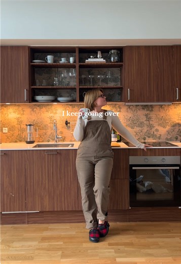 Transforming a Renters Kitchen into a Mid-Century Dream