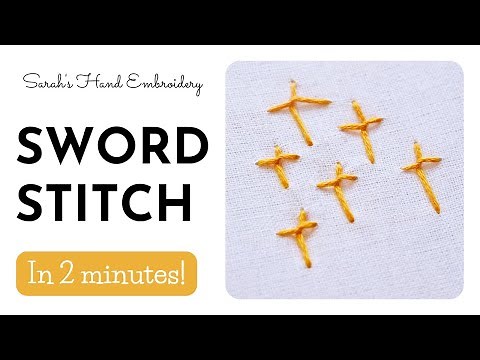 How to do Sword Stitch