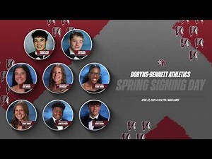 Dobyns-Bennett High School - Spring Signing Day (April 22, 2026)