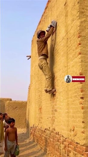 Genius Built Wall-Grip Gloves That Actually Work! 🧤🚀 #SpiderMan #DIY #Invention #Tech #Innovation