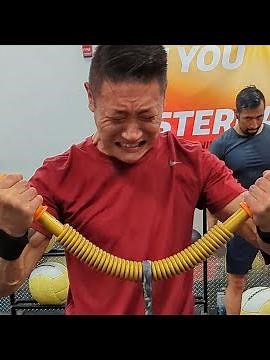Worlds Strongest Unbendable Bar Haoying Gold 100kg PowerTwister