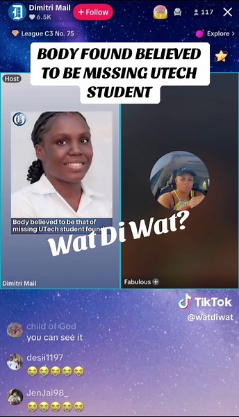 Cuerpo encontrado supuestamente de estudiante UTECH