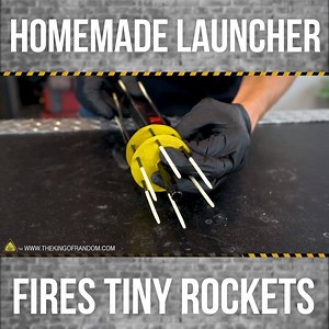 47K views · 306 reactions | Today we amp up the Matchbox Rocket project into a mobile Matchbox Rocket blaster | The King of Random | Facebook