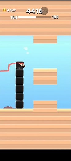 Square Bird 184 Boss Level Complete