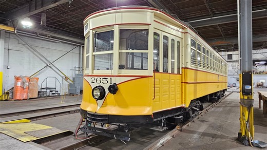 Trolley cars used to crisscross New Jersey. This restored relic has a curious history