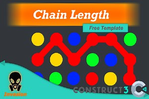Free Template: Bubble Chains - Free Addicting Game ★★★★★
