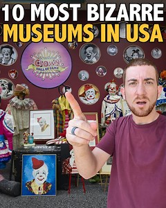 138K views · 2.3K reactions | 10 Most Bizarre Museums in USA That You Won't Believe Exist | Drew Binsky | Facebook
