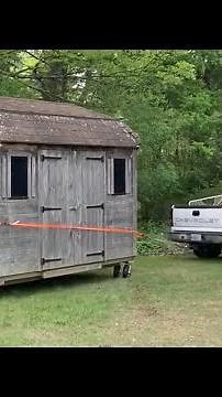 How to Move a Shed the Easy Way!