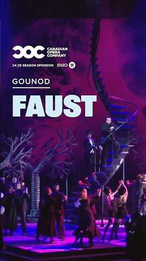 Murder and madness ensue in Gounod's FAUST 😈