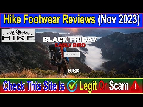 Hike Footwear Reviews (Nov 2023) Is It A Legit Seller Or Not Truth In the Video! Scam Advice