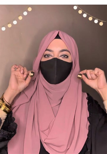 Elegant Eid Hijab Looks with Earrings