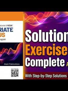Multivariate Calculus by Dr. Nauman Khalid | Exercise 4.2 Solution | Full Exercise