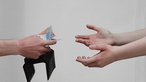 Video Stok Man Hands Over Cash His Wallet (100% Tanpa Royalti) 3751022161 | Shutterstock