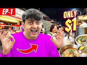 1$ Street Food Challenge in Taiwan
