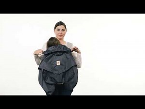 Cocon Météo Ergobaby | Comment installer le Cocon Imperméable sur le Porte-Bébé ?