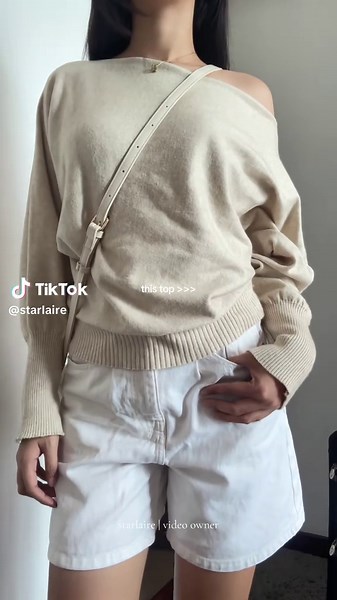 Stylish Off Shoulder Loose Top for Women