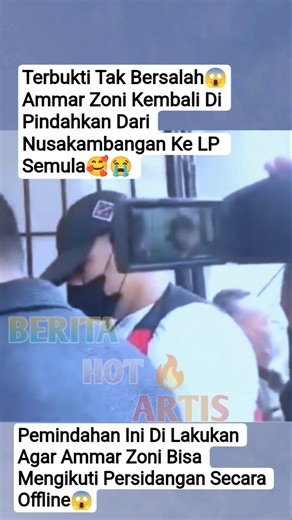 TAK BERSALAH😱AMMAR ZONI KEMBALI KE RUTAN JAKARTA😱#ammarzoni #beritaviral #haldysabri #irishbella
