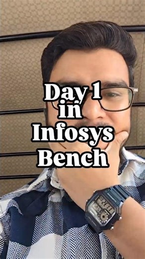 Day 1 in Infosys bench | #snvtalks #infosys #corporatelife