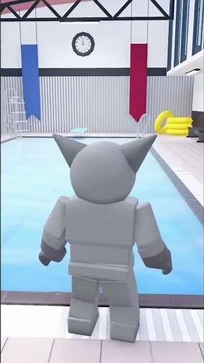 Roblox Swimming Race: Who Will Win? #shorts