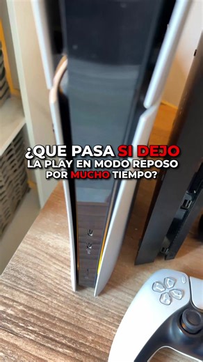 ¿Que pasa si dejo la play en modo reposo por mucho tiempo? 🤨#playstation #ps5 #ps4