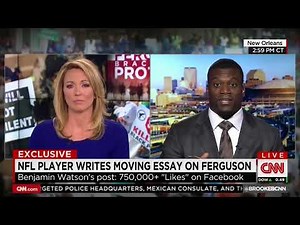 NFL Star Benjamin Watson Mic Cut Off On CNN When He Mentions Jesus Christ