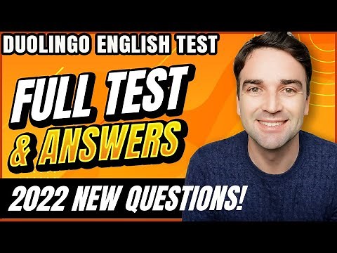 New Duolingo English Test Practice #1 - New Reading Section!