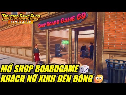 OPEN BOARDGAME SHOP – UNEXPECTEDLY A LOT OF BEAUTIFUL FEMALE CUSTOMERS | Tabletop Game Shop Simul...