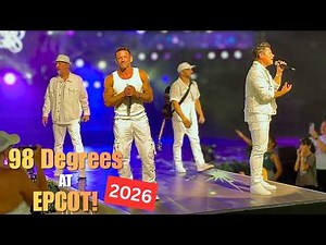 98 Degrees LIVE at EPCOT 2026 🎤 | Garden Rocks Concert Series