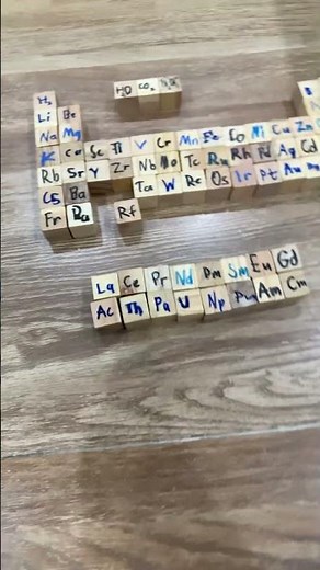 89 elements of the Periodic table