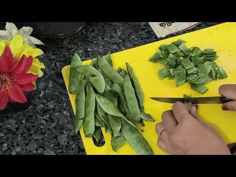 Lablab Beans Fry | Simple South Indian Avarakkai Poriyal for Rice | #lablabfry#homestylecooking